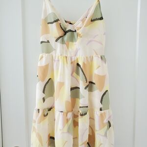 Dynamite Bare Mini Flare Dress